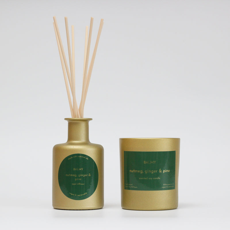 Nutmeg, ginger & pine diffuser